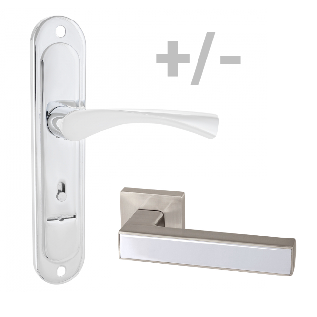 Ручка на планке или ручка на розетке